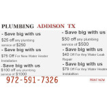 Plumbing Addison TX