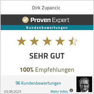 Erfahrungen & Bewertungen zu Dirk Zupancic