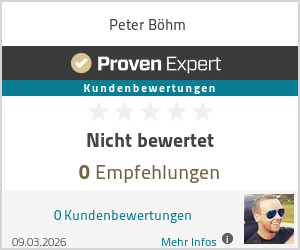 Erfahrungen & Bewertungen zu Peter Böhm