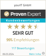 Erfahrungen & Bewertungen zu yourIT GmbH