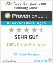 Erfahrungen & Bewertungen zu AZH Ausbildungszentrum Homburg GmbH