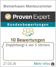 Erfahrungen & Bewertungen zu Bremerhaven Monteurzimmer
