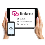 Linkrex - Link in Bio Tool 100% DSGVO konform logo