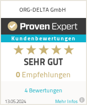 Erfahrungen & Bewertungen zu ORG-DELTA GmbH
