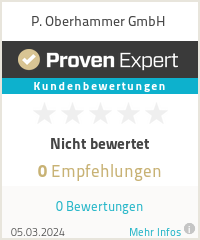 Erfahrungen & Bewertungen zu P. Oberhammer GmbH