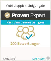 Erfahrungen & Bewertungen zu Mobileteppichreinigung.de