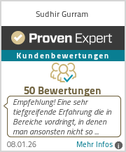 Erfahrungen & Bewertungen zu Sudhir Gurram