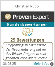 Erfahrungen & Bewertungen zu Christian Rupp
