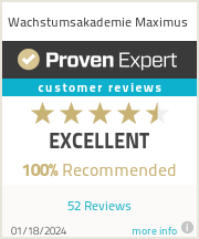Ratings & reviews for Wachstumsakademie Maximus