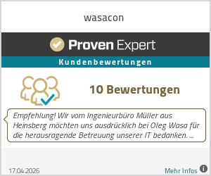 Erfahrungen & Bewertungen zu wasacon