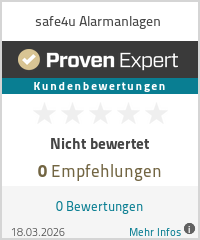 Erfahrungen & Bewertungen zu safe4u Alarmanlagen