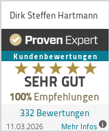 Erfahrungen & Bewertungen zu Dirk Steffen Hartmann