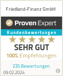 Erfahrungen & Bewertungen zu Friedland-Finanz GmbH