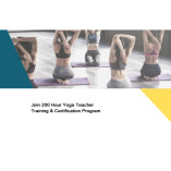 Join 200 Hour Yoga Teacher Training & Certification Program