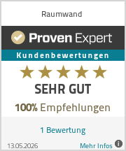Bewertungen Raumwand