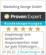 Erfahrungen & Bewertungen zu Marketing George GmbH