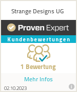 Erfahrungen & Bewertungen zu Strange Designs UG