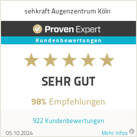 Erfahrungen & Bewertungen zu sehkraft Augenzentrum Köln