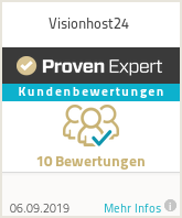 Erfahrungen & Bewertungen zu Visionhost24