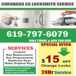 Coronado CA Locksmith