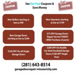 Garage Door Repair Missouri City