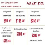 Katy Garage Door Repair