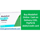 Buy Modafinil Cash on Delivery