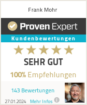 Erfahrungen & Bewertungen zu Frank Mohr