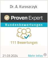 Erfahrungen & Bewertungen zu Dr. A. Kuroszczyk