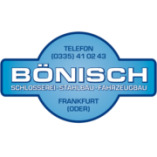 Bönisch eGbR Schlosserei Stahlbau Fahrzeugbau logo