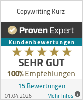 Erfahrungen & Bewertungen zu Copywriting Kurz