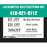 Locksmiths Reisterstown