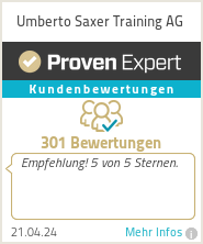 Erfahrungen & Bewertungen zu Umberto Saxer Training AG