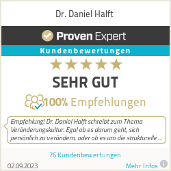 Erfahrungen & Bewertungen zu Dr. Daniel Halft