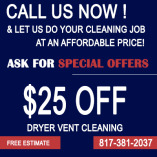 911 Dryer Vent Cleaning Euless TX