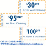 911 Dryer Vent Cleaning Tomball TX