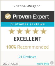 Ratings & reviews for Kristina Wiegand