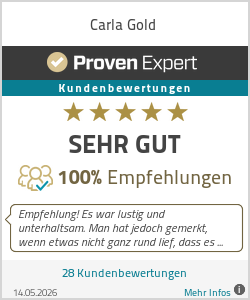 Erfahrungen & Bewertungen zu Carla Gold