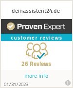 Ratings & reviews for deinassistent24.de