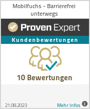 Erfahrungen & Bewertungen zu Mobilfuchs - Barrierefrei unterwegs
