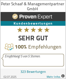 Erfahrungen & Bewertungen zu Peter Schaaf & Managementpartner GmbH