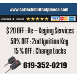 Car Locksmith Alpine CA