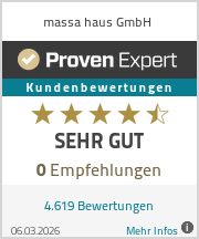 Erfahrungen & Bewertungen zu massa haus GmbH