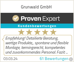 Erfahrungen & Bewertungen zu Grunwald GmbH