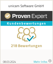 Erfahrungen & Bewertungen zu unicam Software GmbH