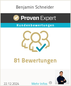 Erfahrungen & Bewertungen zu Benjamin Schneider