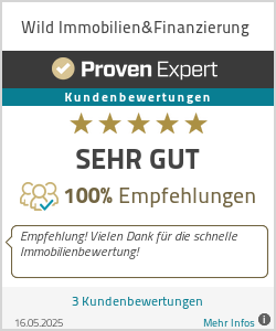 Erfahrungen & Bewertungen zu Wild Immobilien&Finanzierung