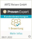 Erfahrungen & Bewertungen zu ARTZ Reisen GmbH