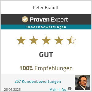 Erfahrungen & Bewertungen zu Peter Brandl
