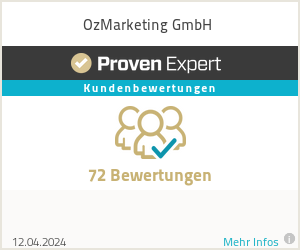 Erfahrungen & Bewertungen zu OzMarketing GmbH